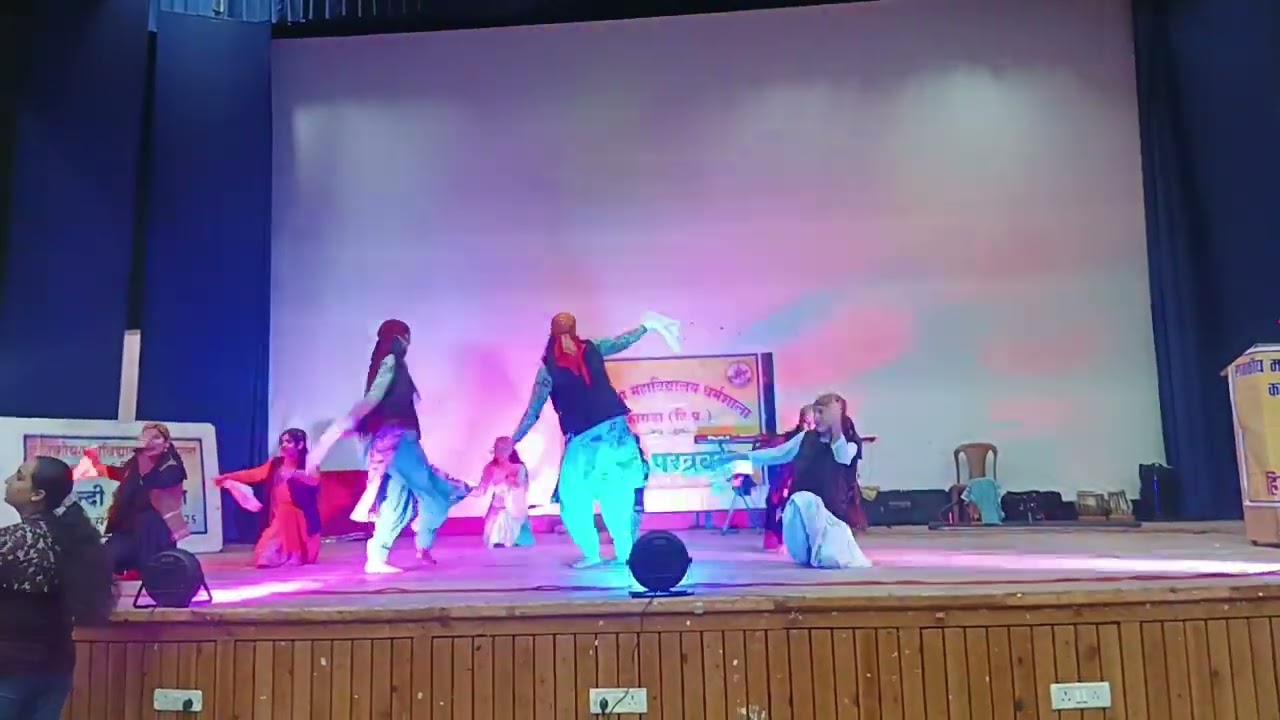  Performance Naati Dharamshala Degree College auditorium💃🕊🙂🤟