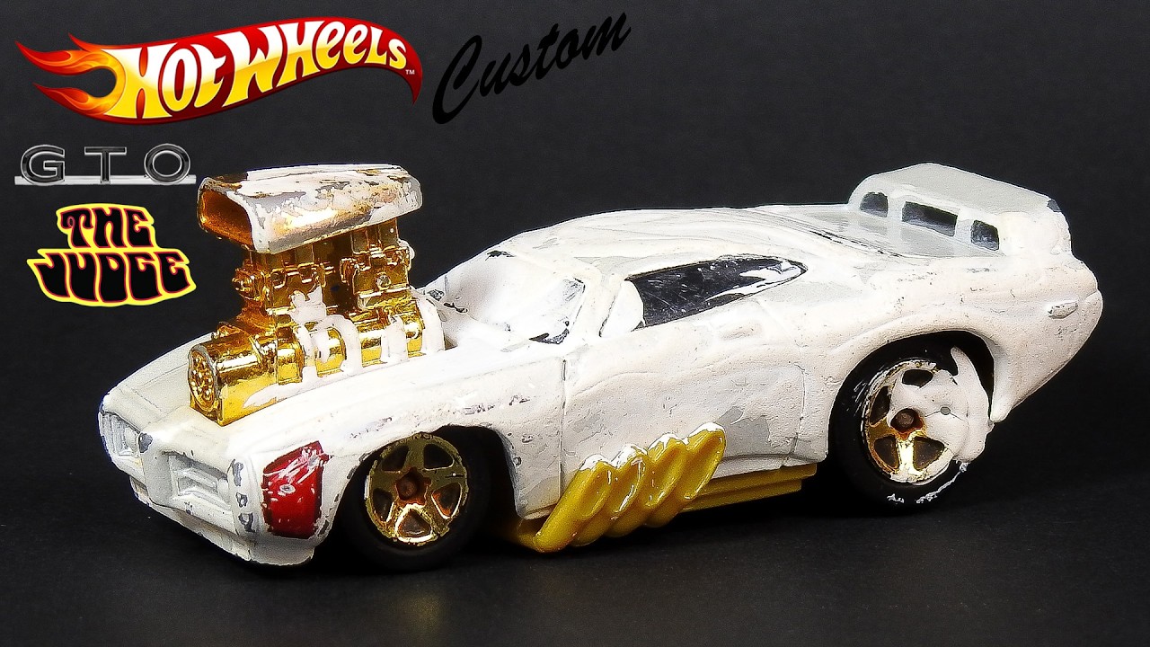 From Tooned to Ruined to .. Tuned? Hot Wheels Tooned 1969 Pontiac GTO Judge Custom Restoration