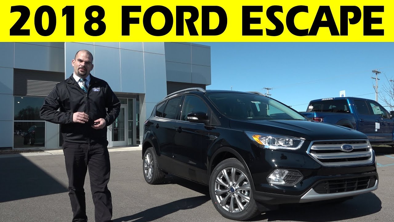 2018 Ford Escape Exterior & Interior Walkaround