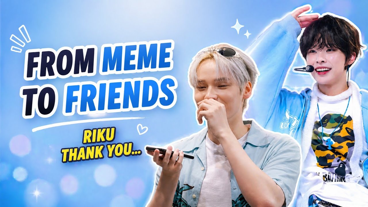 How a Misheard Lyric Turned Riku and Huening Kai Into Friends 😆💚
