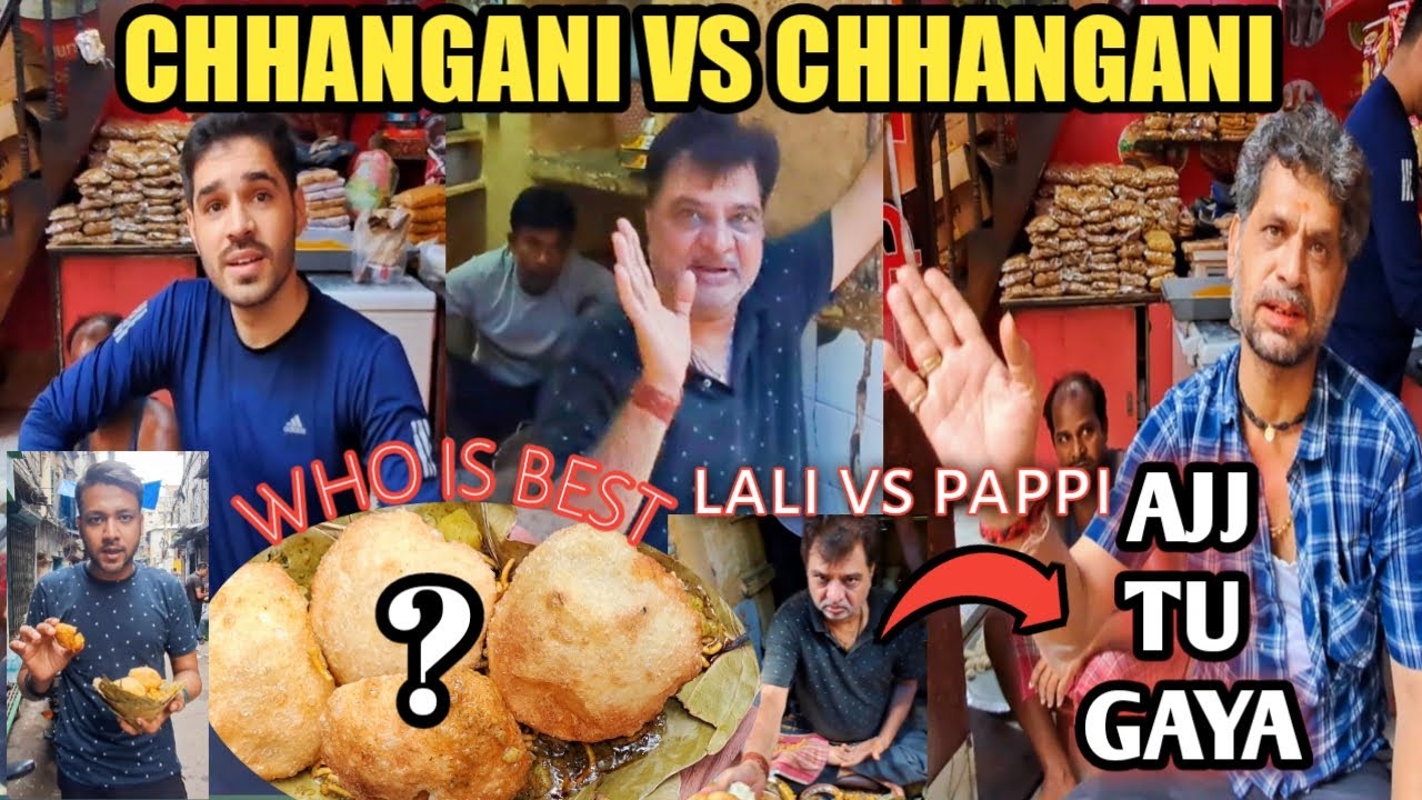 CHHANGANI VS CHHANGANI CLUB KACHORI OF KOLKATA | KOLKATA'S FAMOUS CLUB KACHORI ❤️ SAKIRVINES