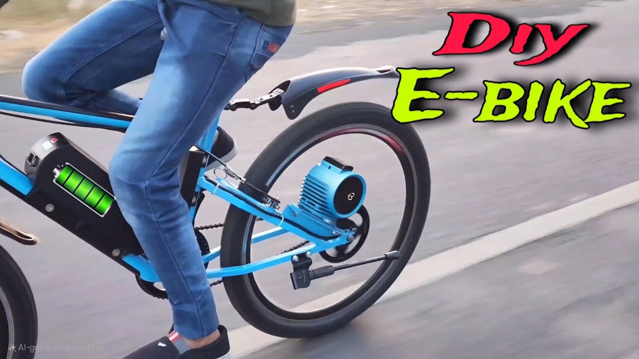 I Built a High Speed Electric Bike – Better Than Buying One!