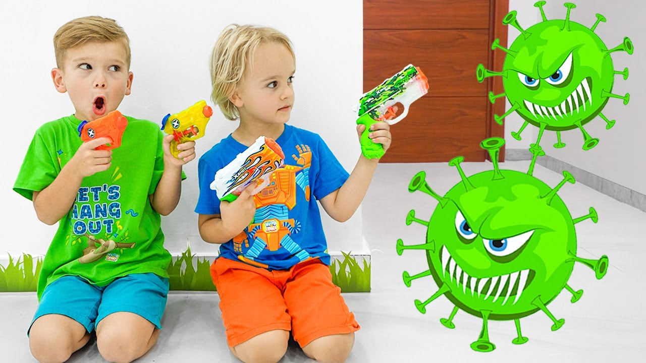 Vlad ve Niki - Çocukların virüslerle ilgili hikayesi | Sağlıklı kal
