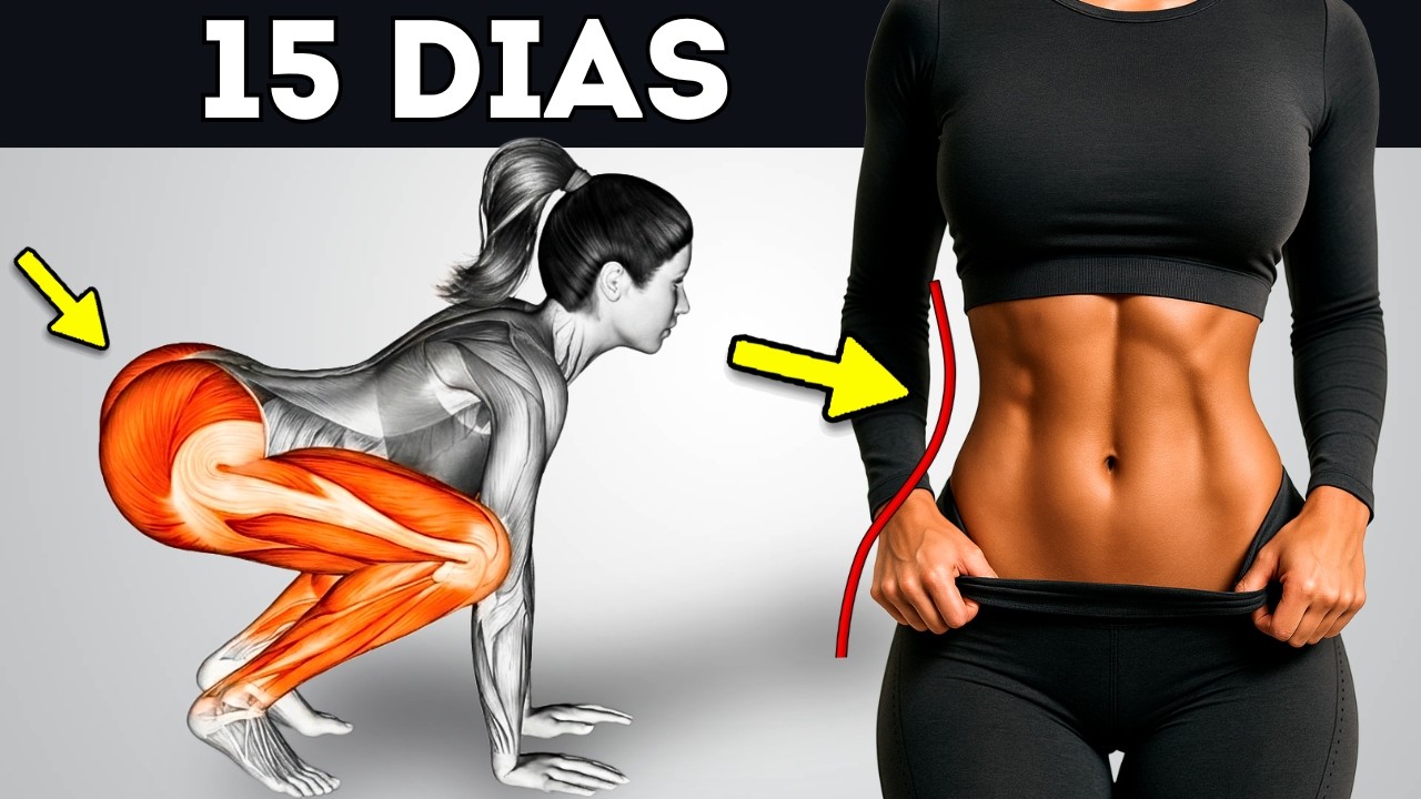 Faça Isso Por 8 Minutos Para PERDER BARRIGA e ESCULPIR O CORPO!
