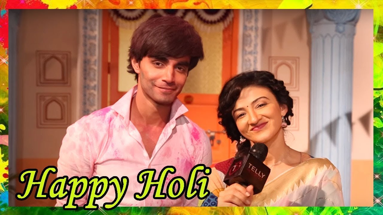 Suhasi Aka Vedika & Karan Aka Sahil Share Their Holi Memories With Telly Reporter Exclusive
