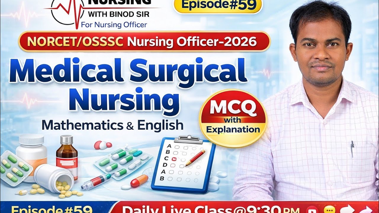 OSSSC Nursing Officer Exam Made Easy | Start from Zero