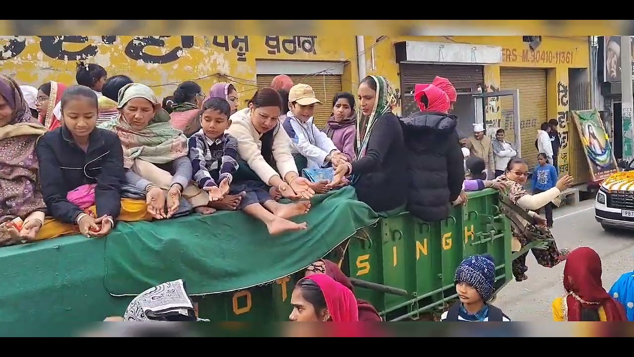 ਨਗਰ ਕੀਰਤਨ ਸ੍ਰੀ ਗੁਰੂ ਰਵਿਦਾਸ ਮਹਾਰਾਜ ਜੀ 31 ਜਨਵਰੀ 2026 ਸ਼ਹਿਰ ਬੰਗਾ ਸ਼ਹੀਦ ਭਗਤ ਸਿੰਘ ਨਗਰ