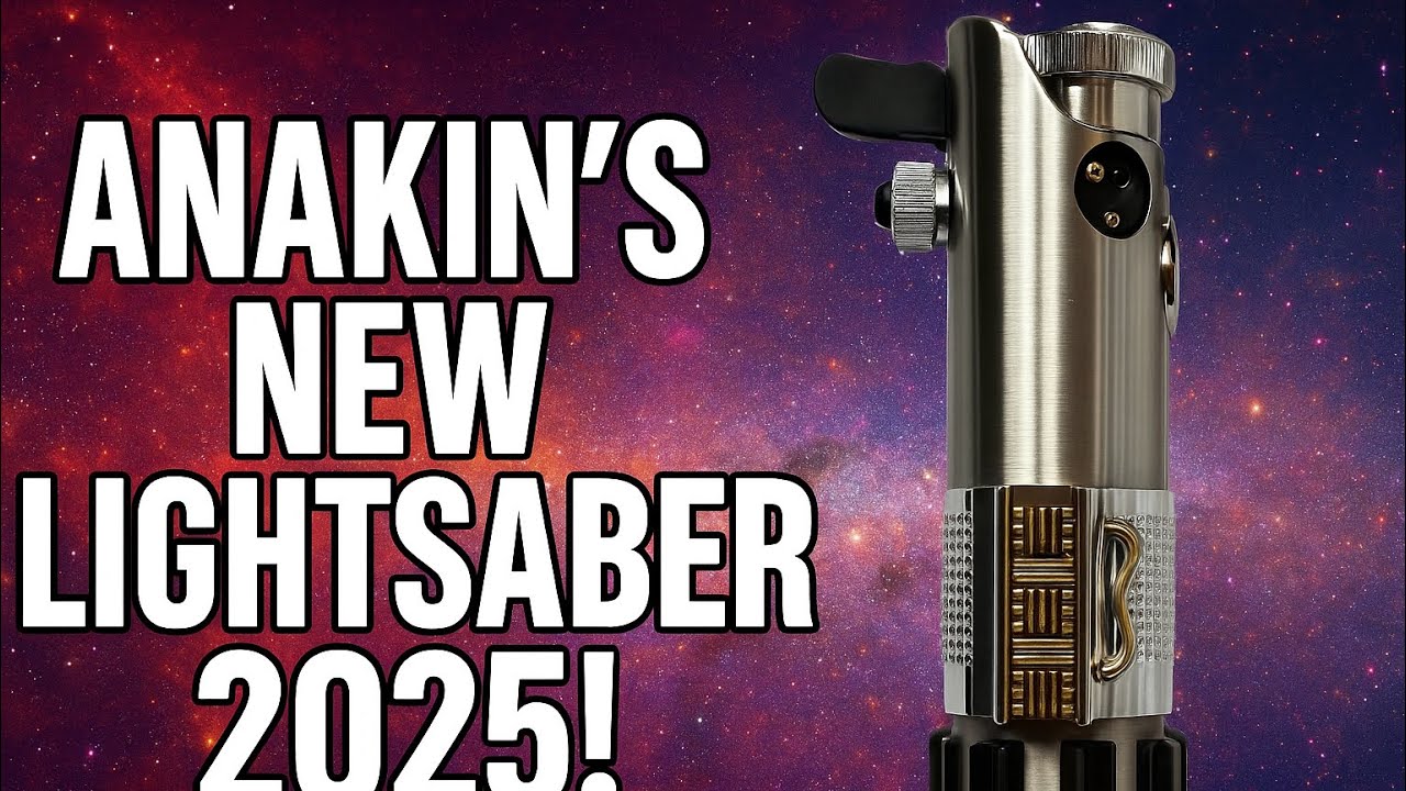 Anakin Skywalker (Ashoka’s Vision) NEW legacy lightsaber 2025 Unboxing and demo!