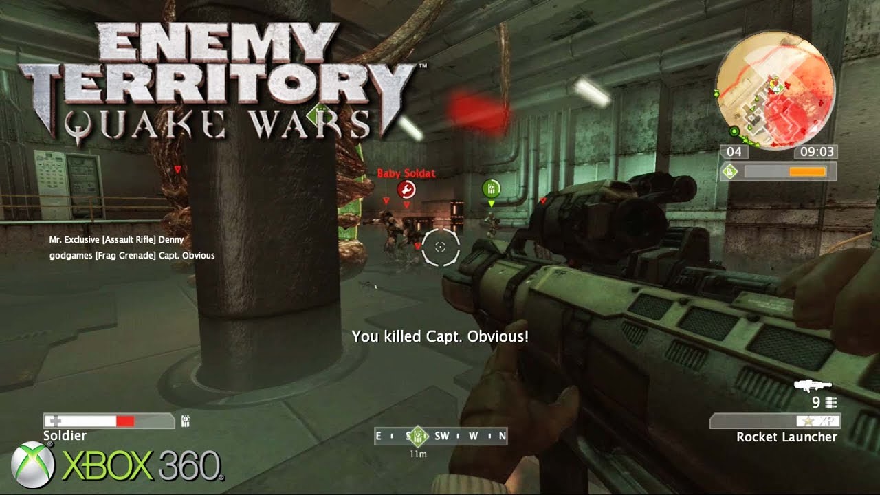 Enemy Territory: Quake Wars - Xbox 360 / Ps3 Gameplay (2007)