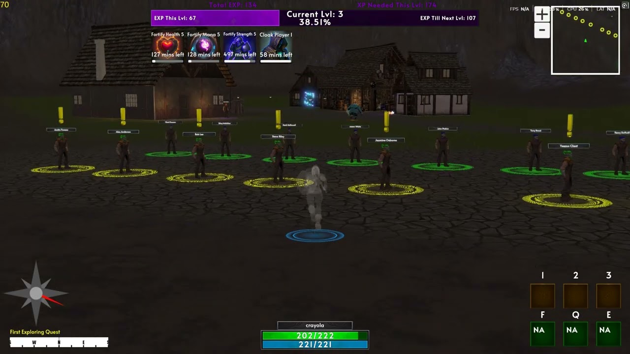 PROFOUND | RPG DEV Progress | Cloaking Potion & Buff