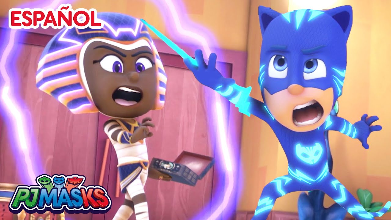 El desastre de la búsqueda del tesoro 🪄 | PJ Masks en Español episodios completos | Dibujos Animados