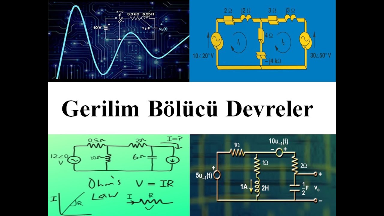 Gerilim B&ouml;l&uuml;c&uuml; Devreler  (Elektrik Elektronik M&uuml;hendisliği)-14
