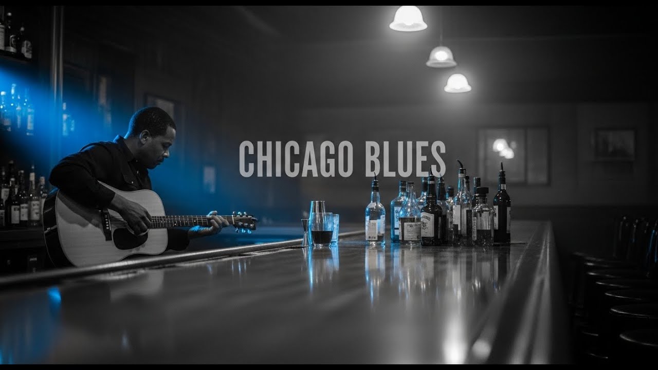 Chicago Blues 3 Hour Guitar Mix | Emotional Slow Blues for Solitude