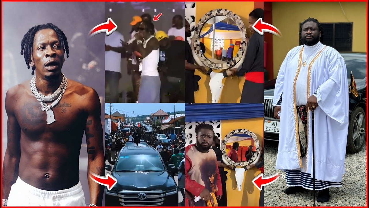 Shatta wale drops new song for Kumawu Papa Nantwie Fest + I can travel through mirror - Ajagurajah
