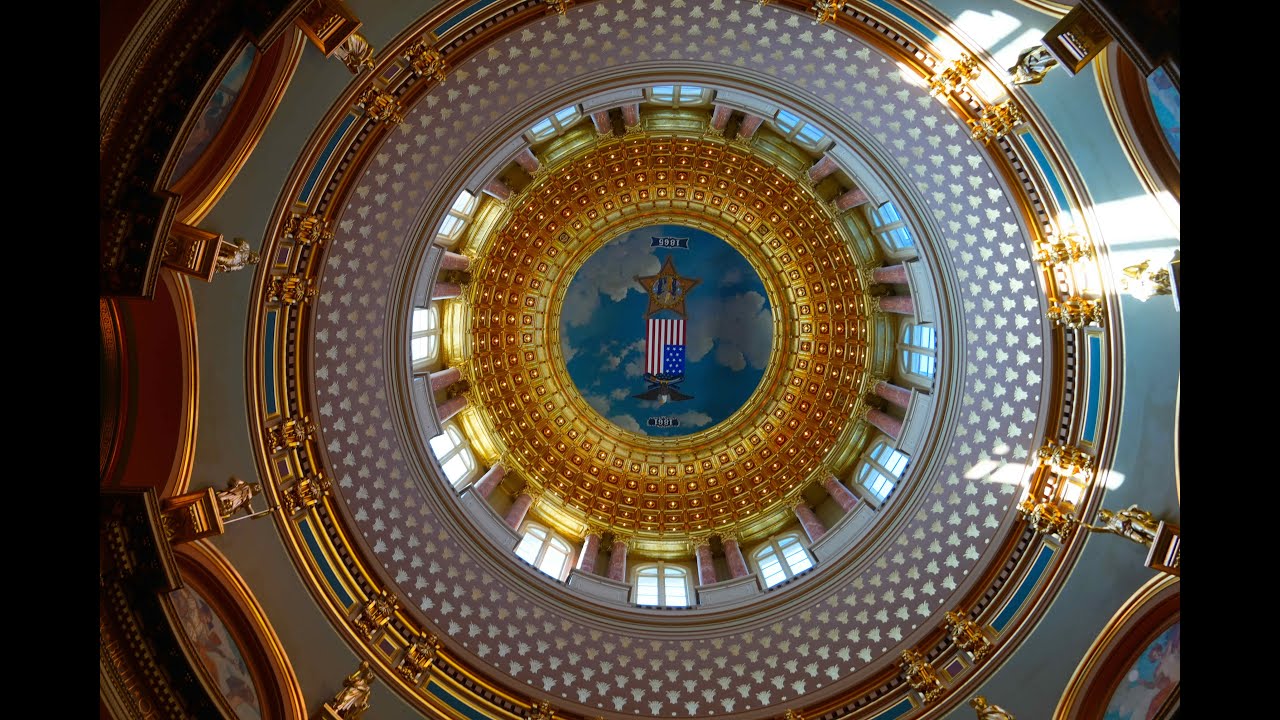 Iowa State Capitol Building Tour, Des Moines IA