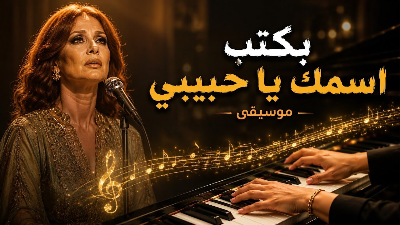 موسيقى أغنية بكتب اسمك يا حبيبي فيروز |music Fairouz 