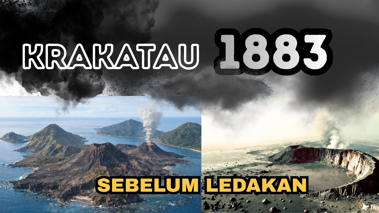 Krakatau 1883: Ini Penyebab Letusannya Begitu Dahsyat #gunungapi #krakatau