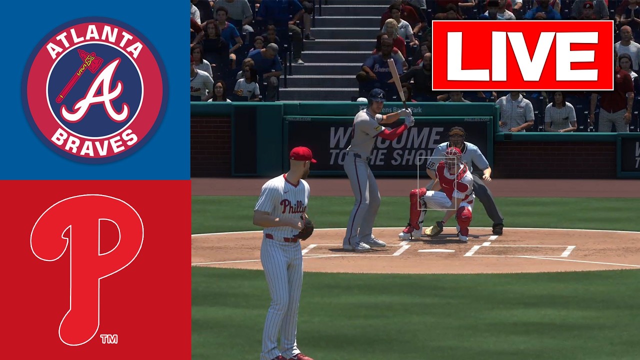 🔴LIVE 🔴Philadelphia Phillies vs Atlanta Braves/ 15/03/26 Spring training /MLB THE SHOW 26