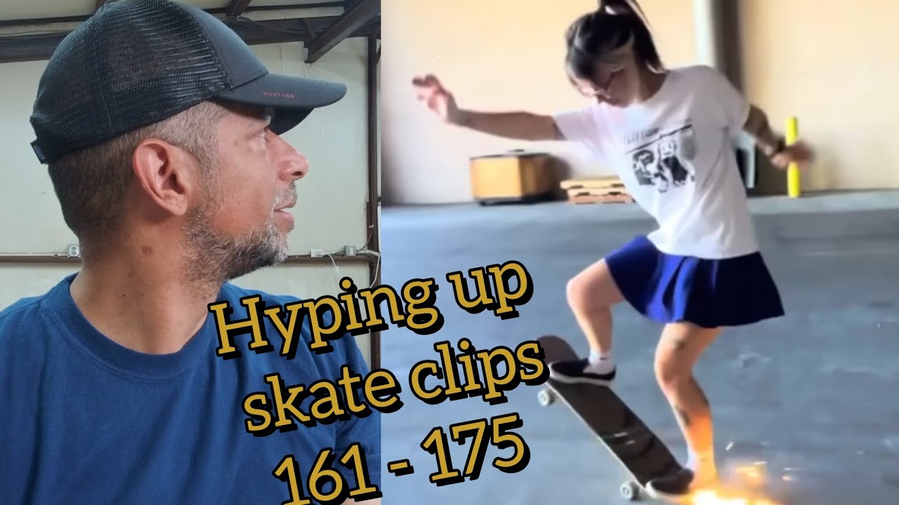 Hyping up skate clips! Shorts compilation.  Parts 161- 175