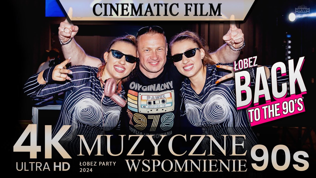 Łobez - Back to the 90s - Muzyczne Wspomnienie - 4k Cinematic MUSIC Video Clip | FX30