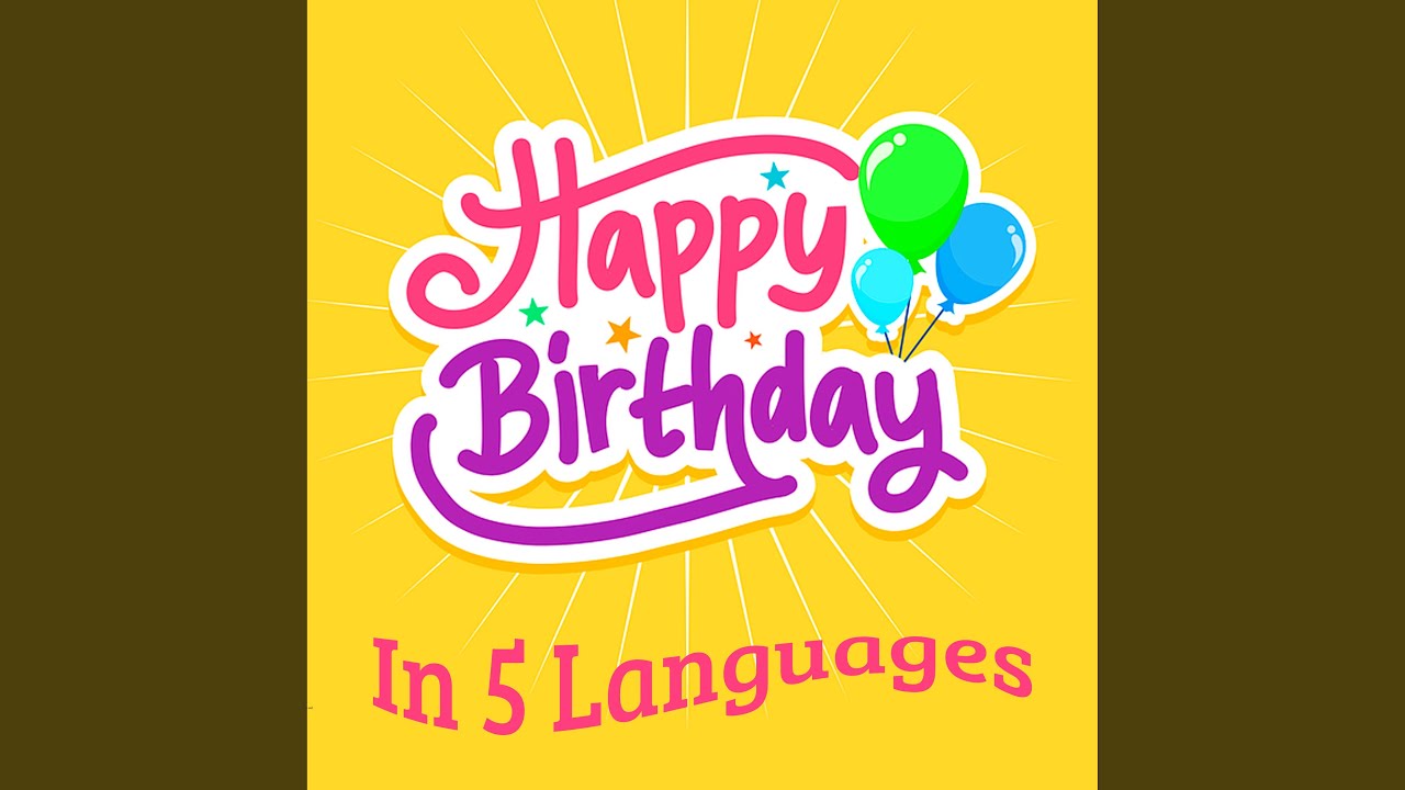 Joyeux Anniversaire (French Happy Birthday)