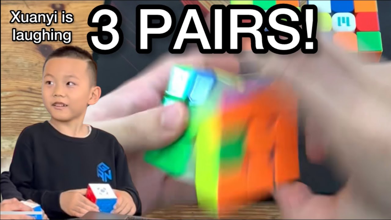 ADVANCED 3x3 Example Solves! Planning 3 Pairs!