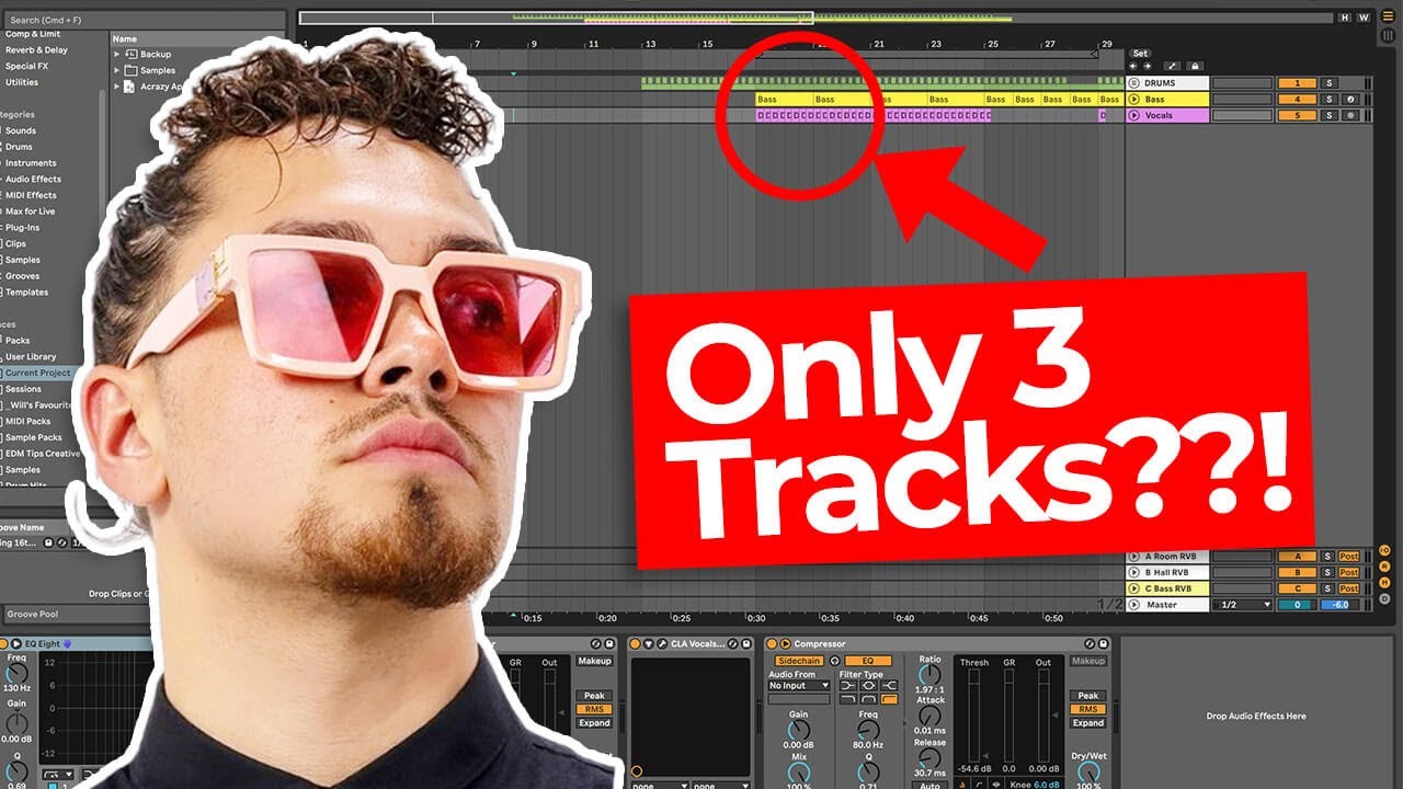 How to Make Tech House (Like Acraze) – FREE Ableton Project & Samples! 🔥
