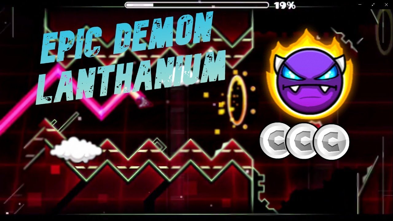 EPIC DEMON CON MUSICA EPICA N°1!!! EN GEOMETRY DASH 