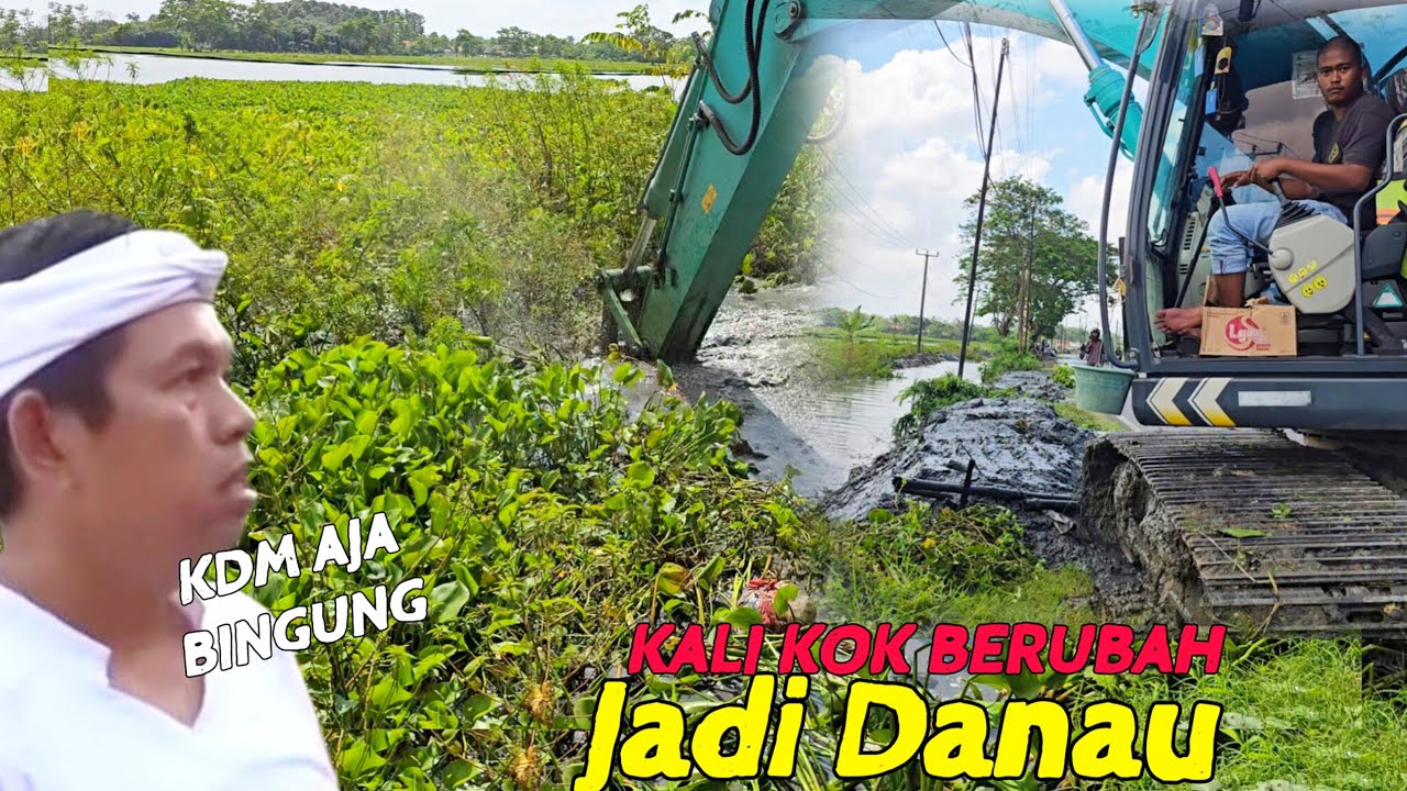NGERI KALI APUR PULUHAN TAHUN GAK DIKERUK NYATU DENGAN SAWAH JADI DANAU❗️