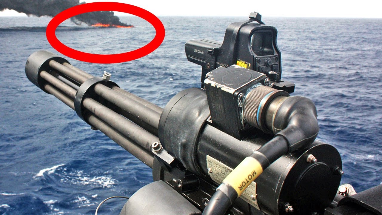 Миниган M134 7,62&times;51 мм, шесть стволов чистого разрушения
