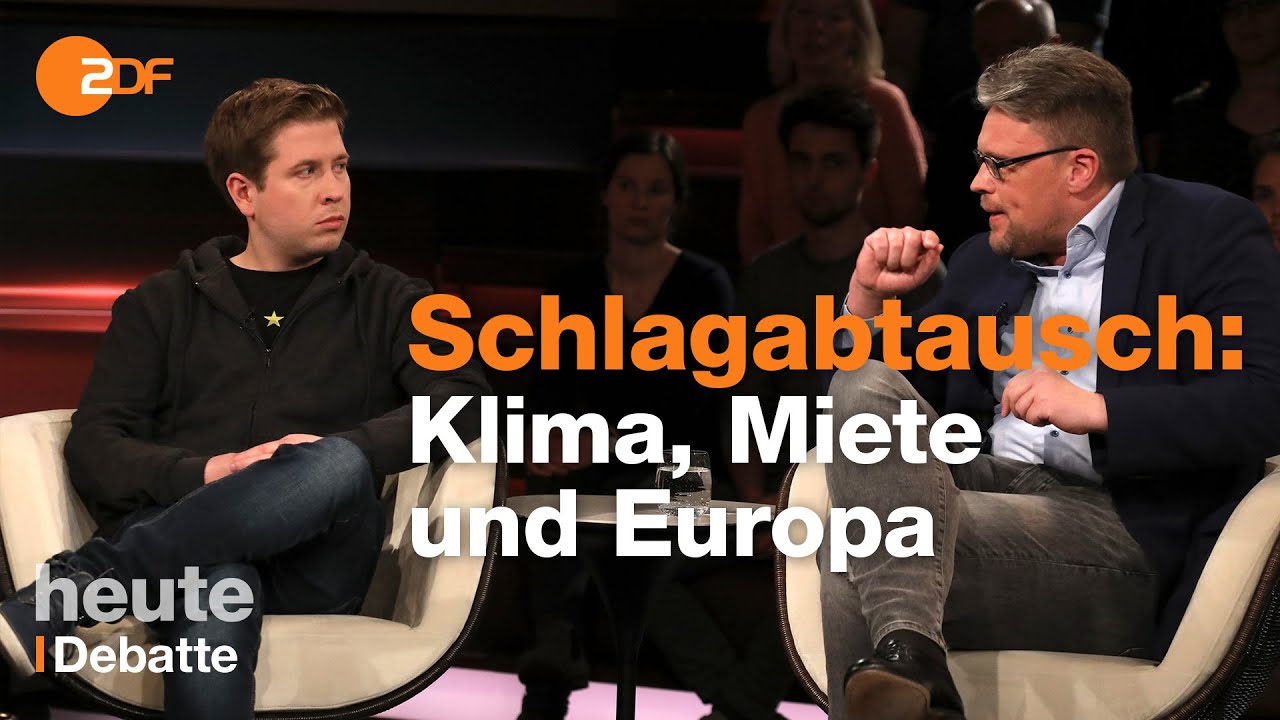 SPD vs. AfD! Heftiger Zank zwischen Kühnert und Reil bei Lanz