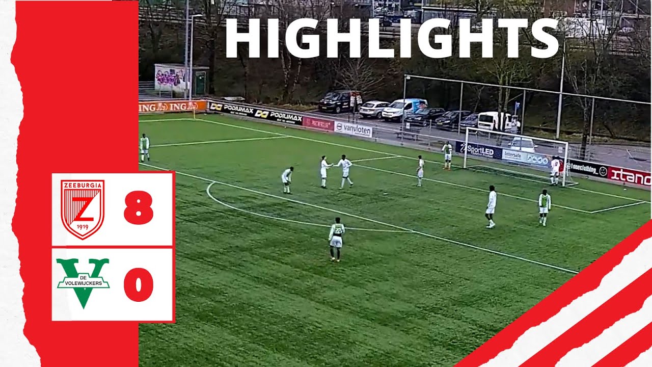 8-0 WIN 😱🔥 | Zeeburgia O23-1 vs A.S.C. De Volewijckers O23-1 | HIGHLIGHTS
