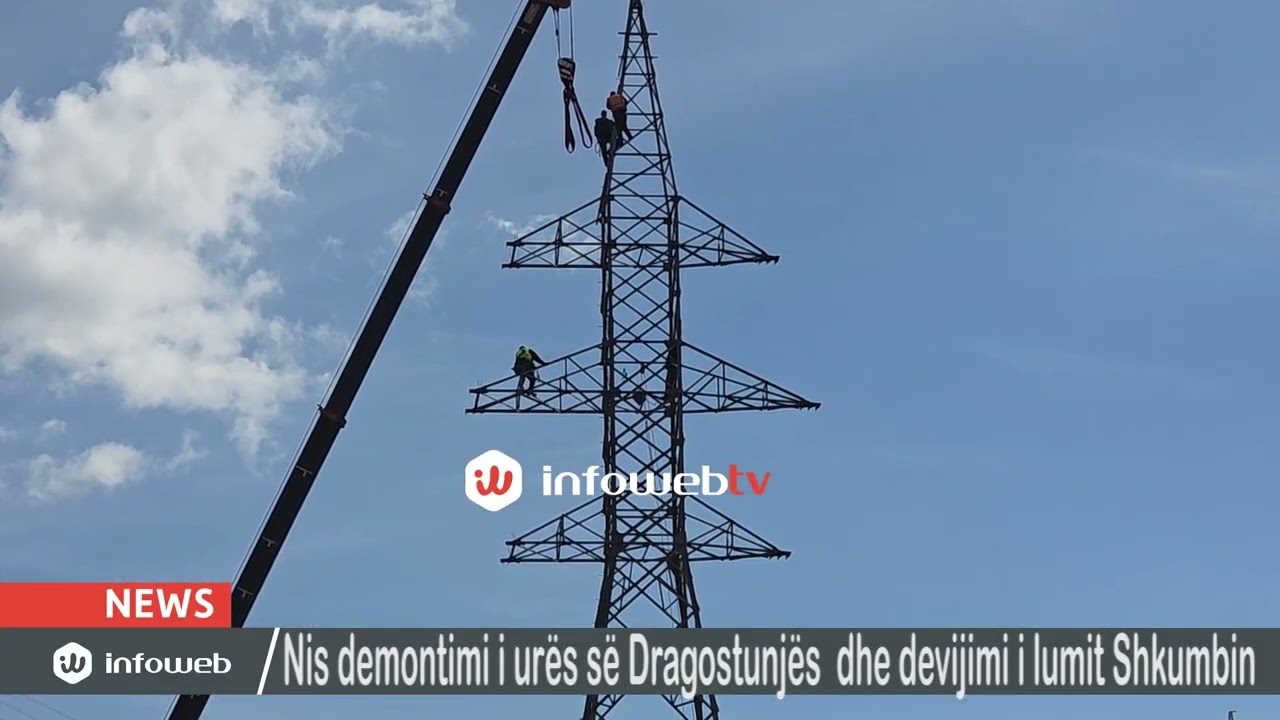 Nis demontimi i urës së Dragostunjës  dhe devijimi i lumit Shkumbin