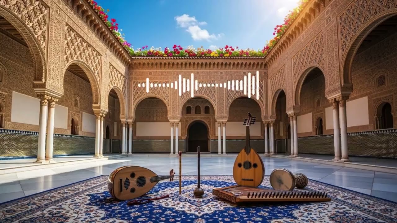 Deep Relaxing Arabic Music | Arabian Palace Ambience for Sleep & Meditation