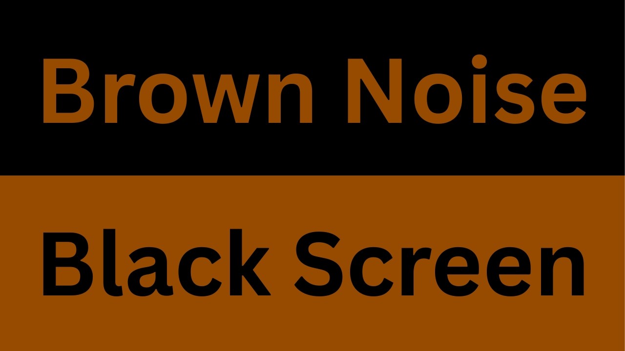 The ABSOLUTE BEST Brown Noise for ADHD Focus and Concentration