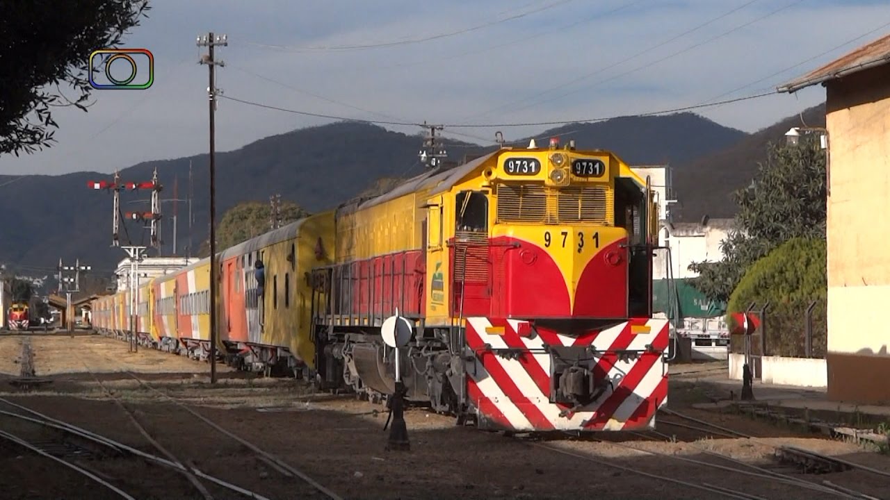 Tren a las Nubes maniobrando en Salta