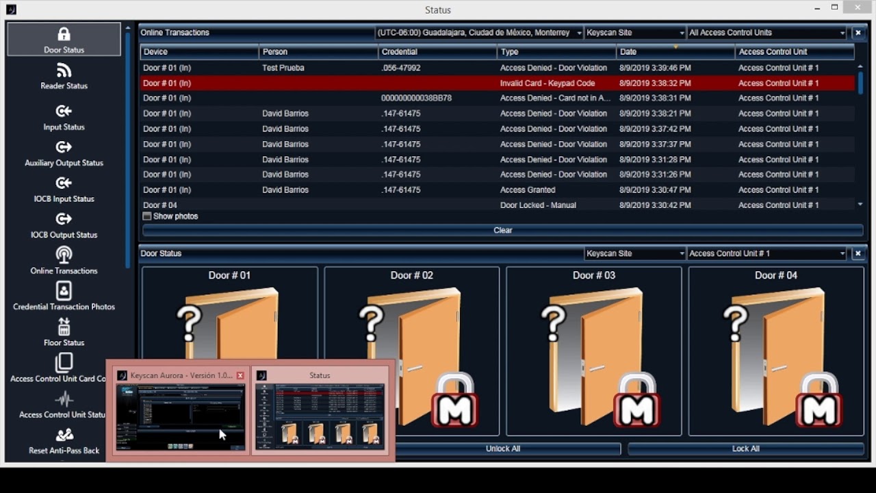 KEYSCAN. Agregar Usuario con Tarjeta de Proximidad