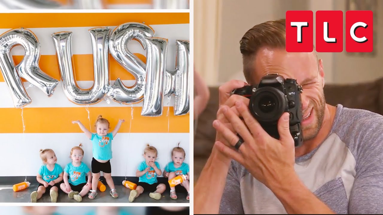 Photoshoot Competition Between Mom and Dad! | OutDaughtered | TLC