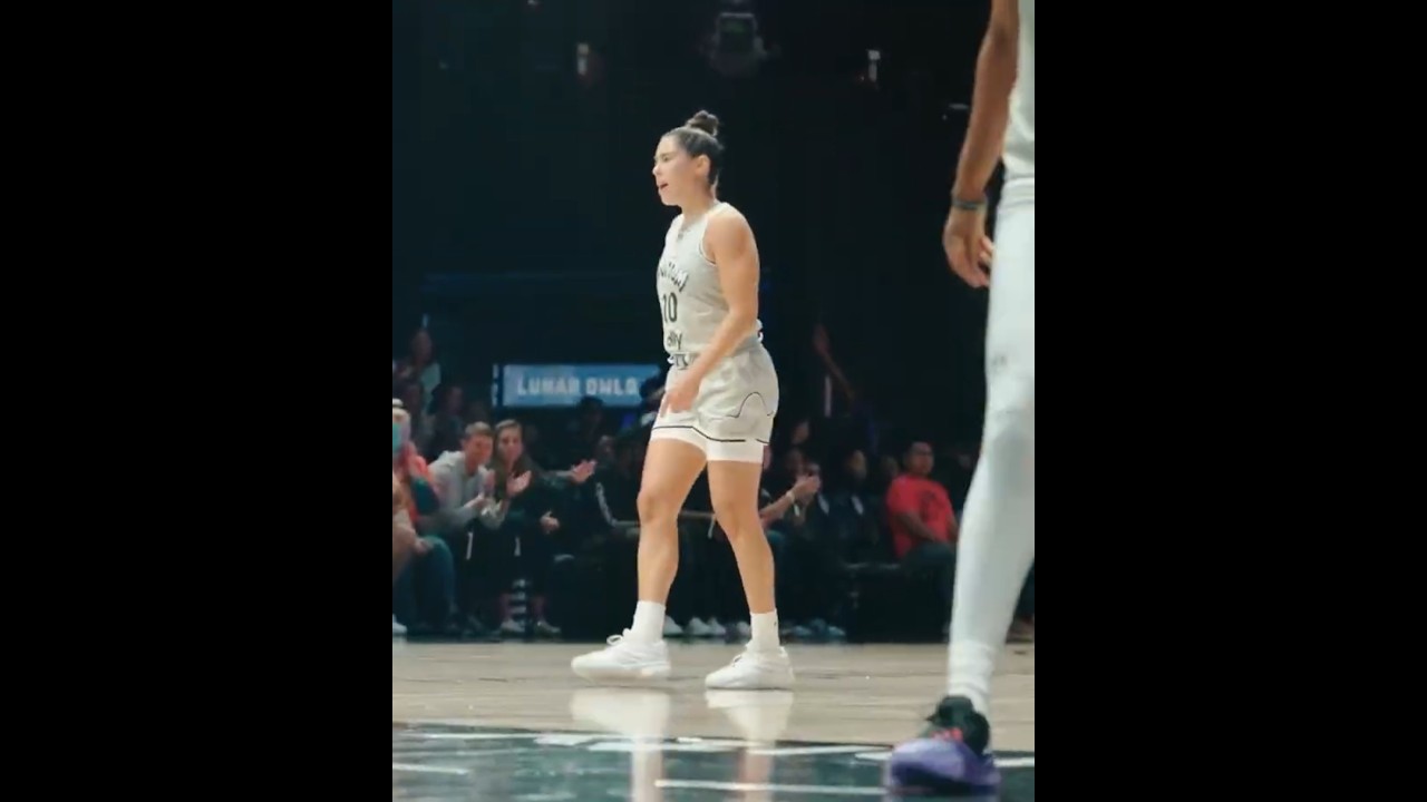 🔥 Kelsey Plum stepback 3 | Unrivaled women's basketball 