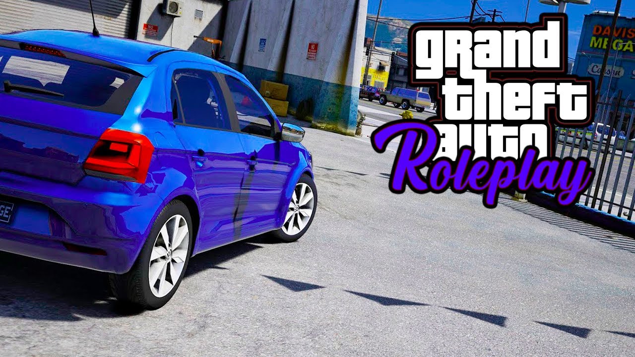 GTA V RP - COMPREI MEU PRIMEIRO CARRO E FIQUEI CERCADO POR BANDIDOS! #02