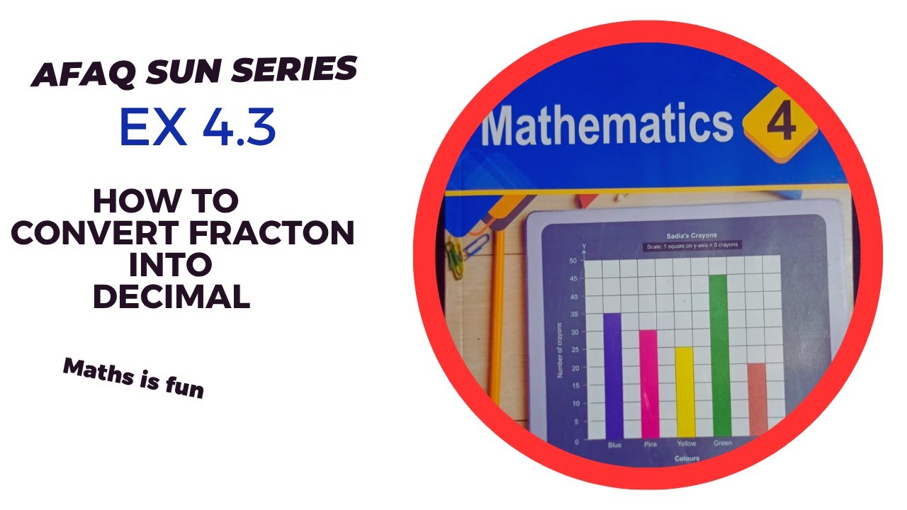 #How to convert fraction into decimal #afaqsunseries#Teacher Naseeb Zada