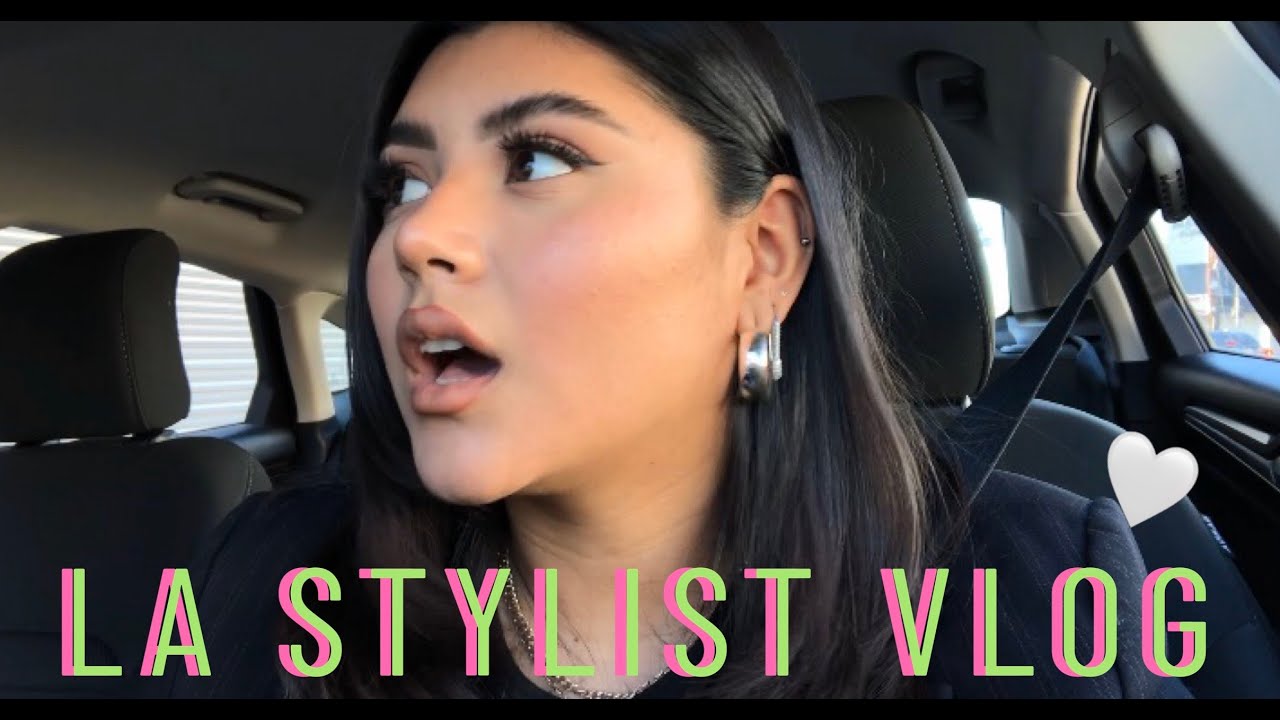 VLOG: being an LA stylist for a day