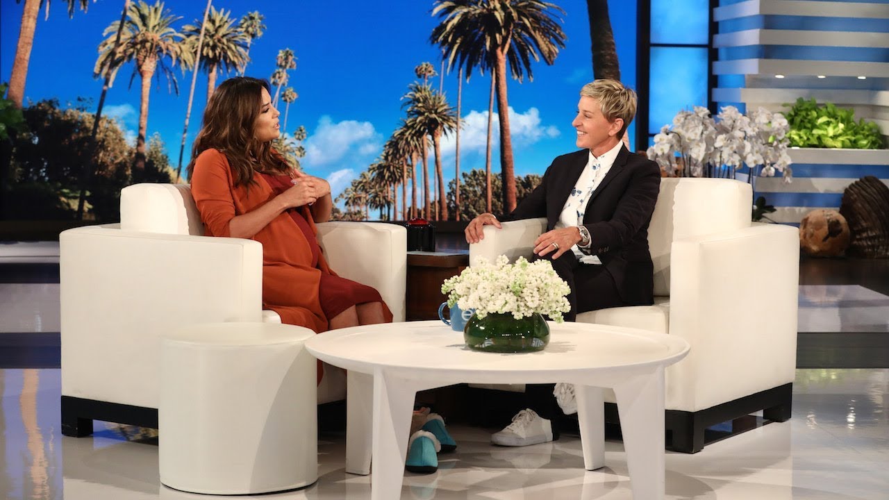 Ellen Helps Eva Longoria Pick a Baby Name