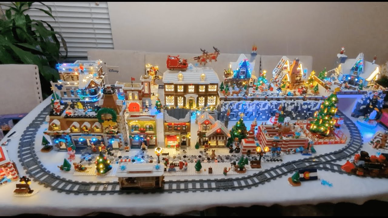 2022 Winter Village By Eric Berndt Using LeLightGo Light Kit