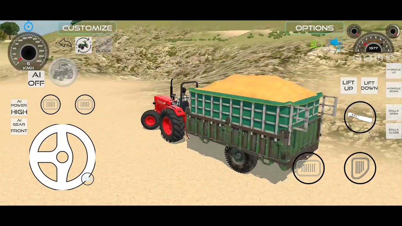 Mahindra tractor modification