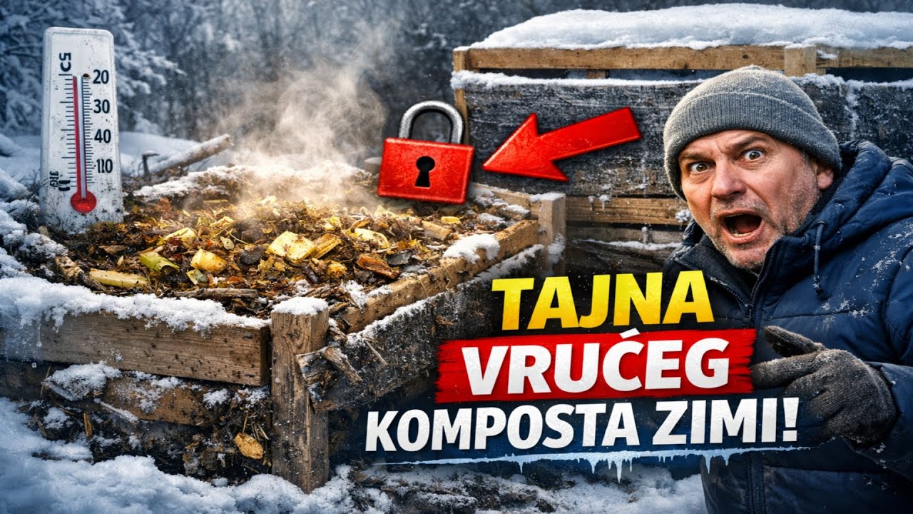 GLAVNA TAJNA ZIMSKOG KOMPOSTA: Kako ga natjerati da radi čak i u mrazu!