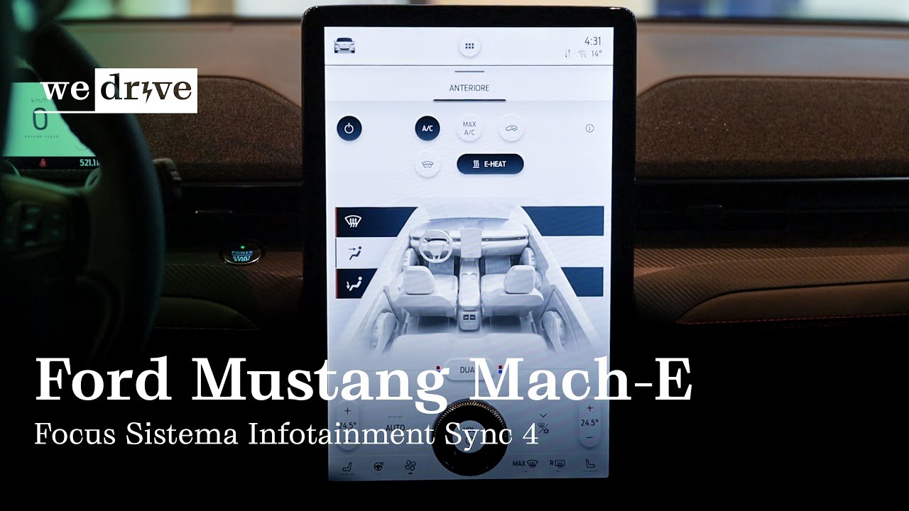 Ford Mustang Mach-E | Focus Infotainment Sync 4 (ENG SUBS)