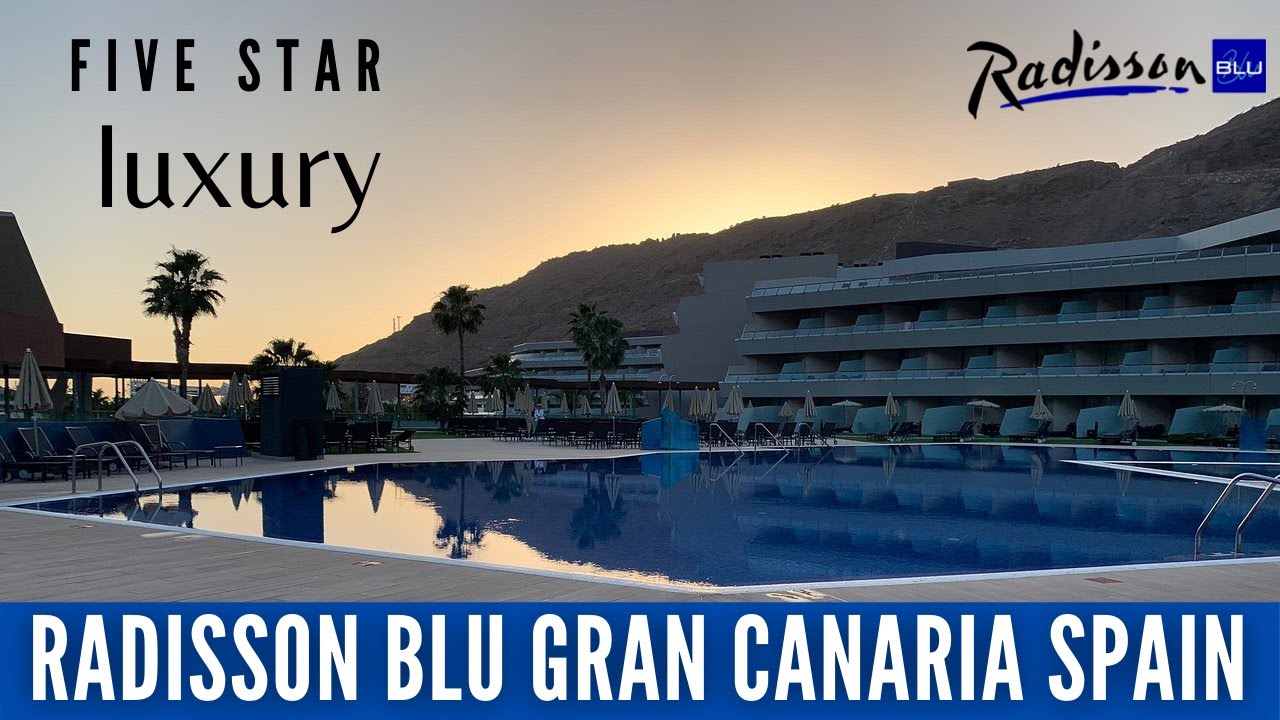 Radisson Blu Mogan | Gran Canarias most LUXURIOUS resort | 5 star PHENOMENAL hotel | full tour HD |