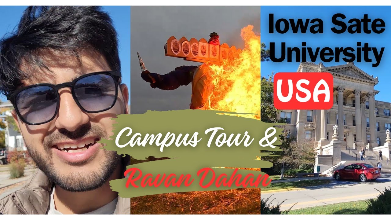 US university CAMPUS TOUR | Ravan Dahan | Iowa State University