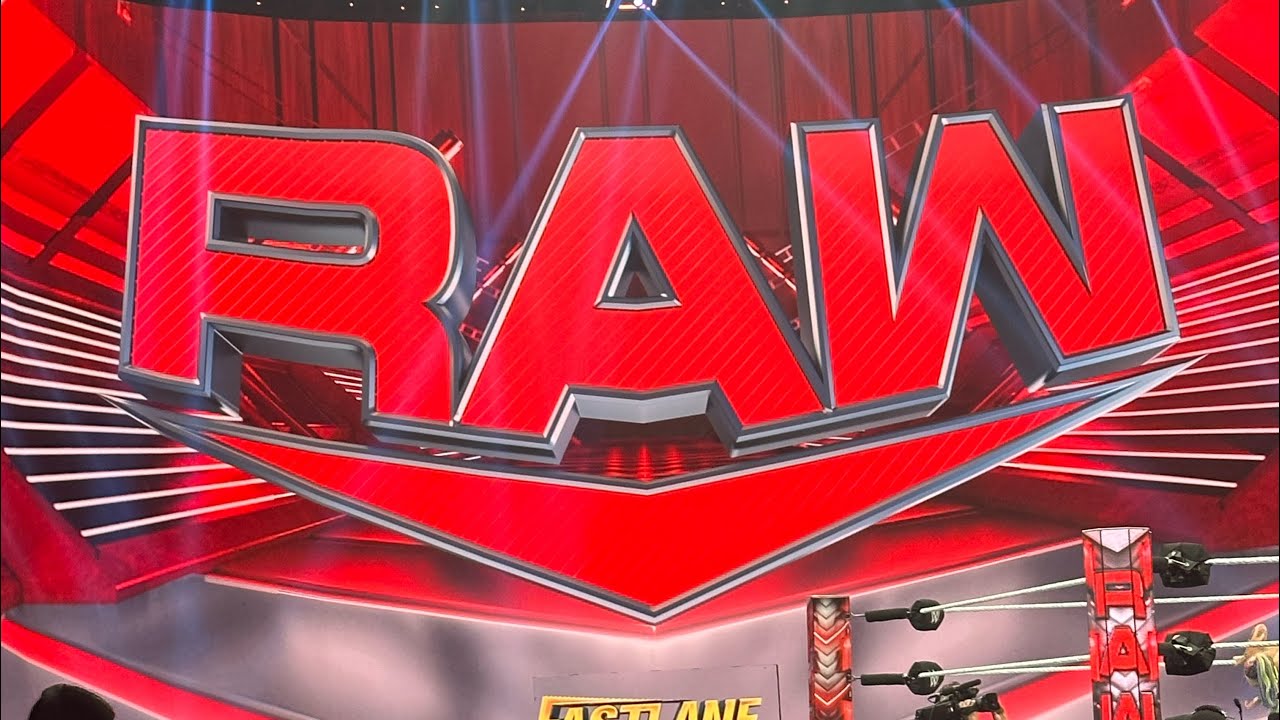 WWE Monday Night Raw live at the Toyota arena in Ontario CA